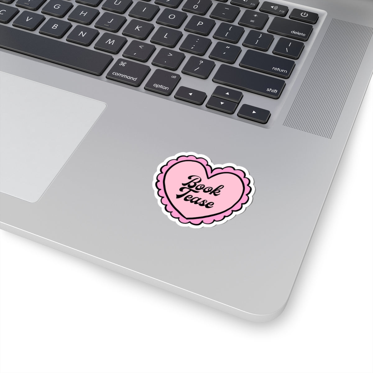 Book Tease Heart Sticker
