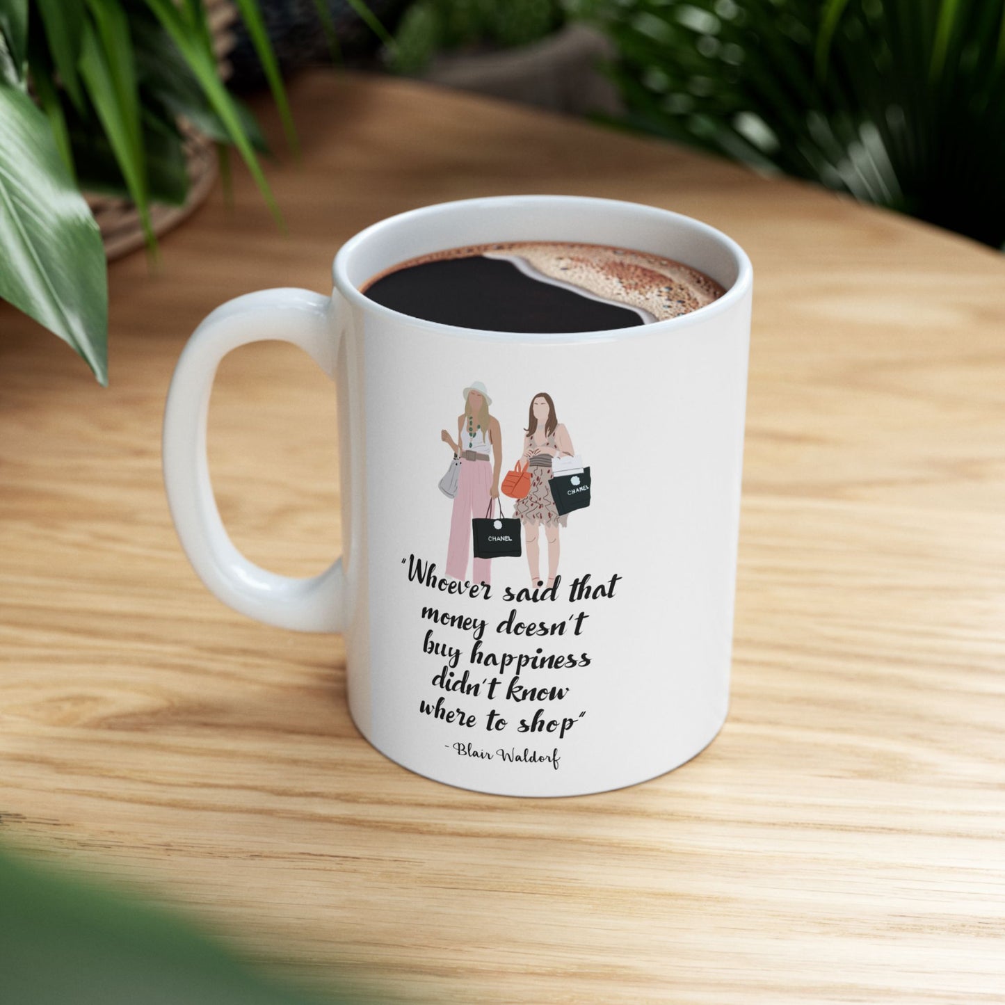 Gossip Girl Ceramic Mug S & B-Shopaholic Cup