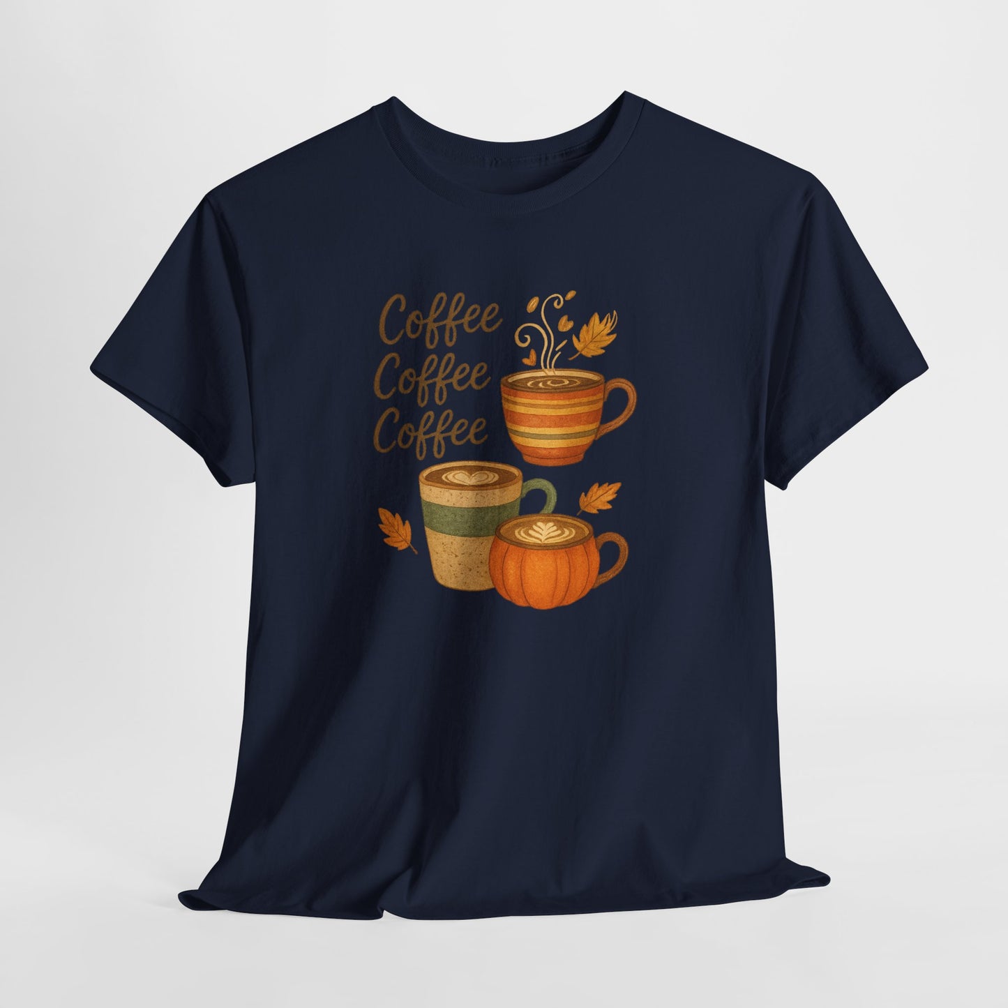 Coffee, Coffee, Coffee Tee Cozy Autumn T-Shirt-Gilmore Girls Tee