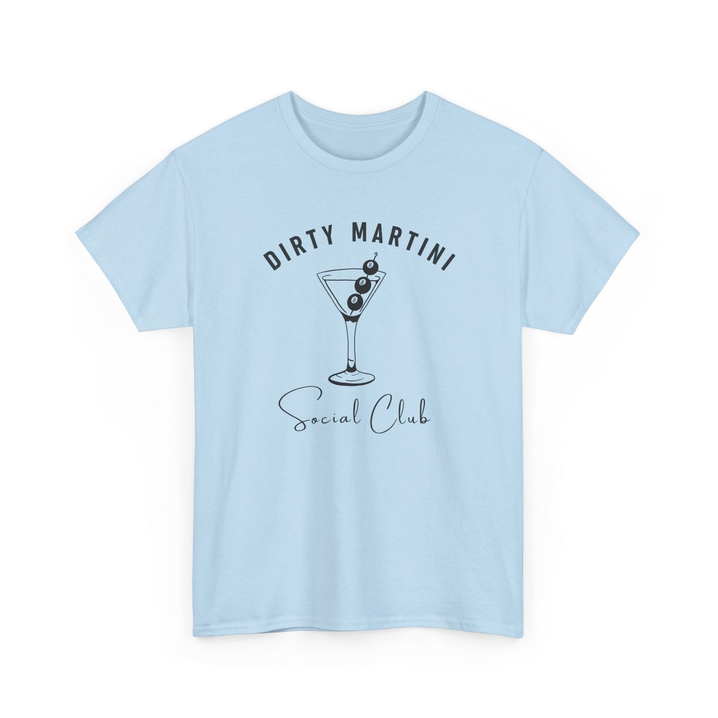 Dirty Martini Social Club T-Shirt I Books + Sips Merch