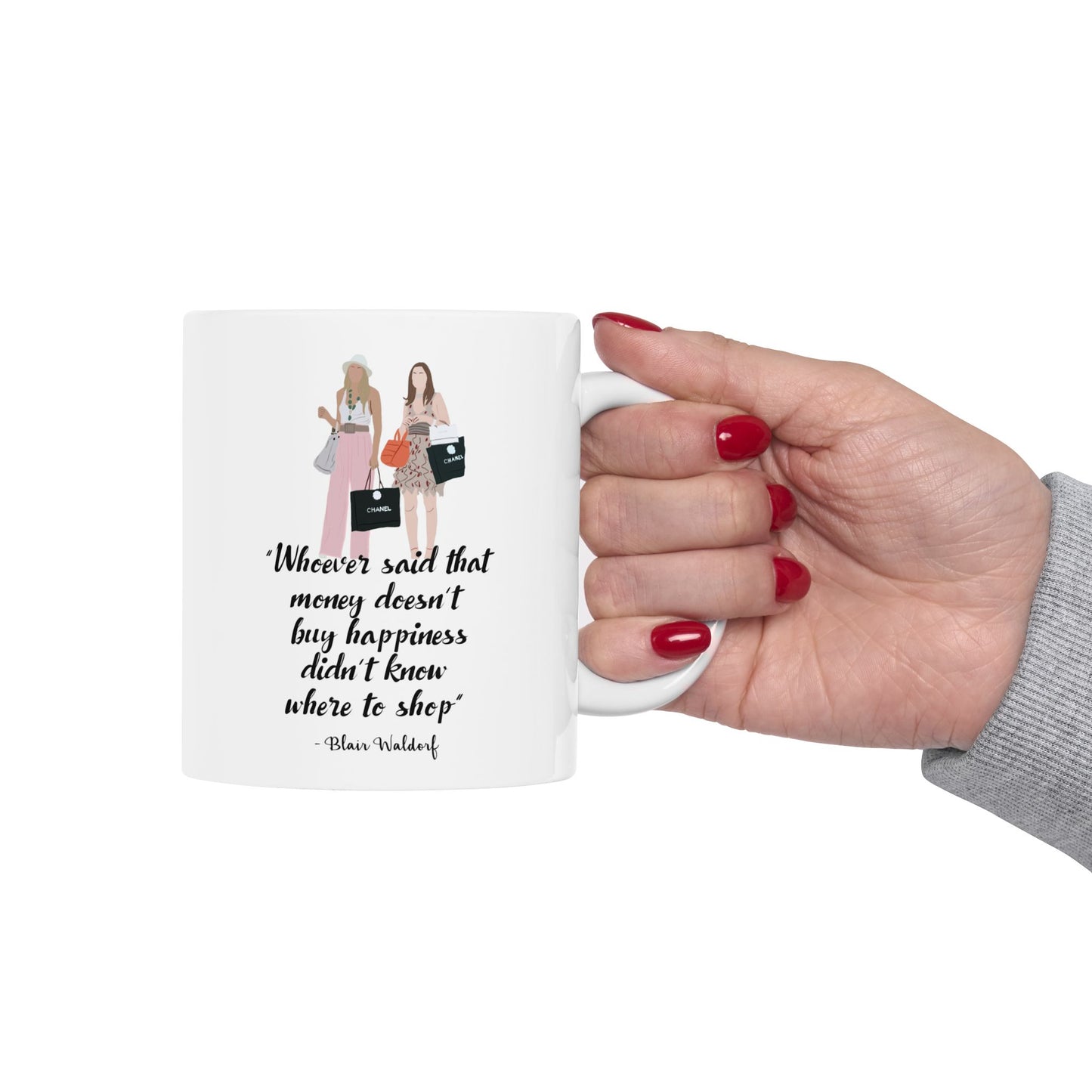 Gossip Girl Ceramic Mug S & B-Shopaholic Cup