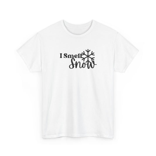 "I Smell Snow" Cotton T-ShirtโCozy Gilmore Girls Apparel