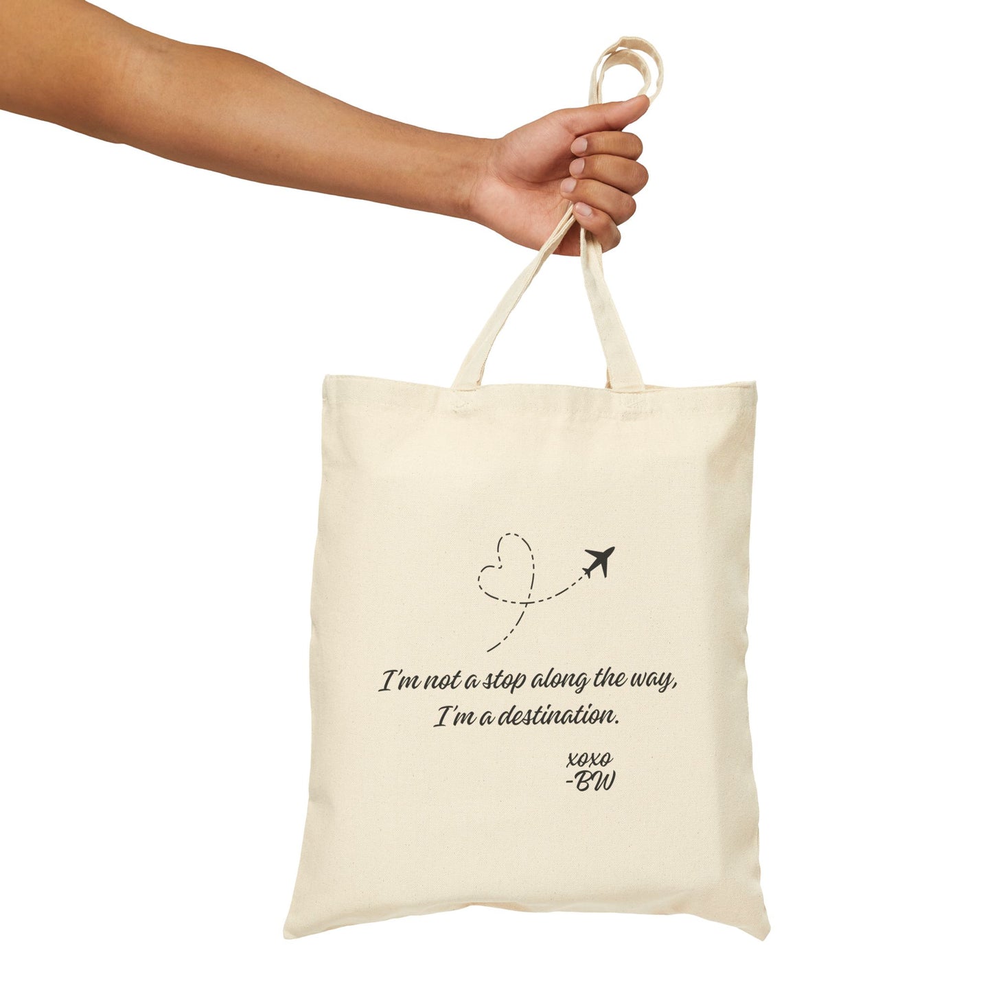 I’m Not a Stop Along the Way, I’m a Destination Tote-Gossip Girl Tote