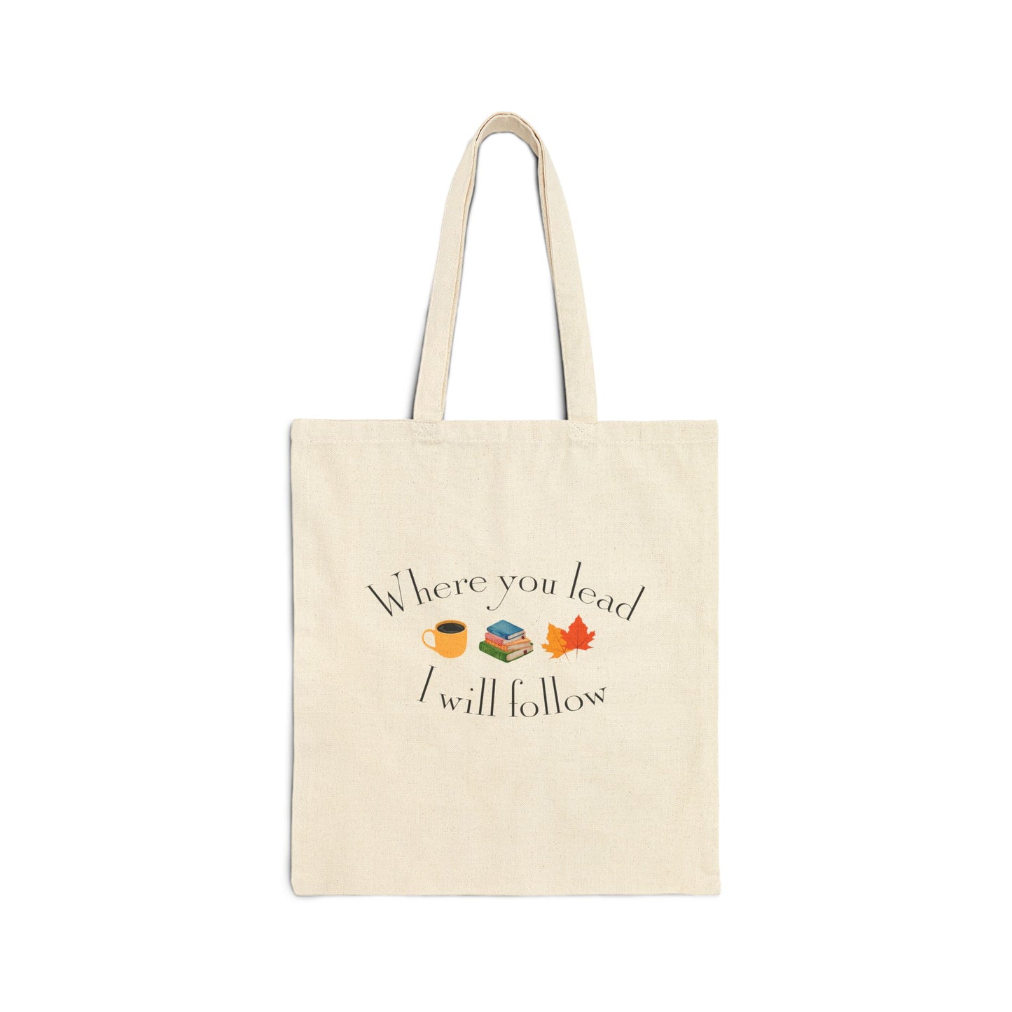 Gilmore Girls-Where You Lead, I Will Follow Tote Bag-Book Lovers & Pop Culture