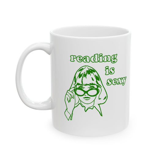 Reading Is Sexy Ceramic Mug-Gilmore Girls Inspired Cup