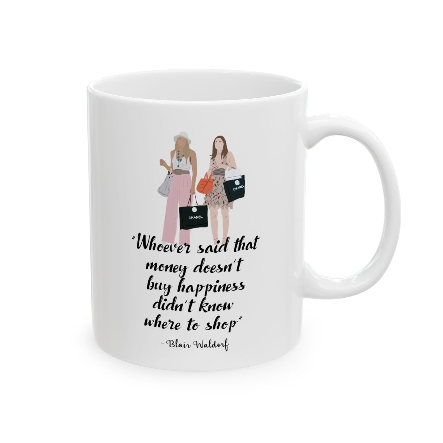 Gossip Girl Ceramic Mug S & B-Shopaholic Cup