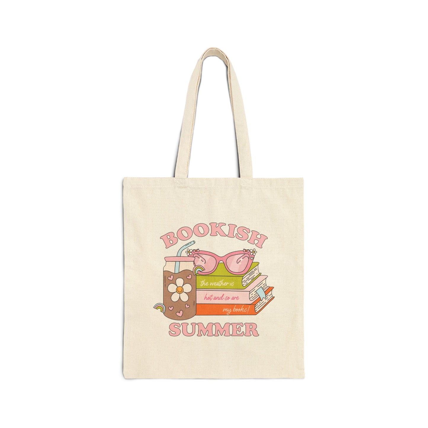 Bookish Summer Tote Bag