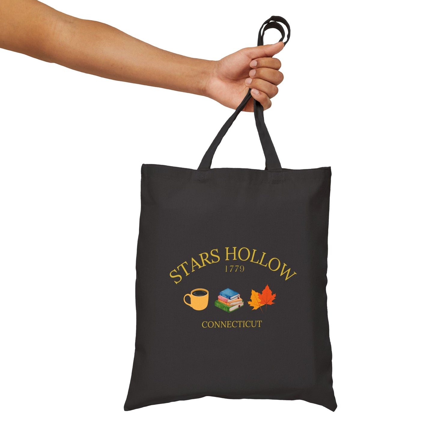 Stars Hollow, Connecticut Tote Canvas Tote Bag-Gilmore Girls Tote