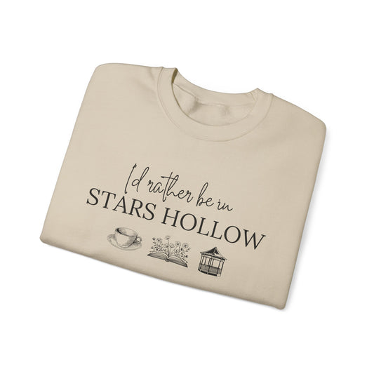 "I’d Rather Be in Stars Hollow" Crewneck-Gilmore Girls Apparel