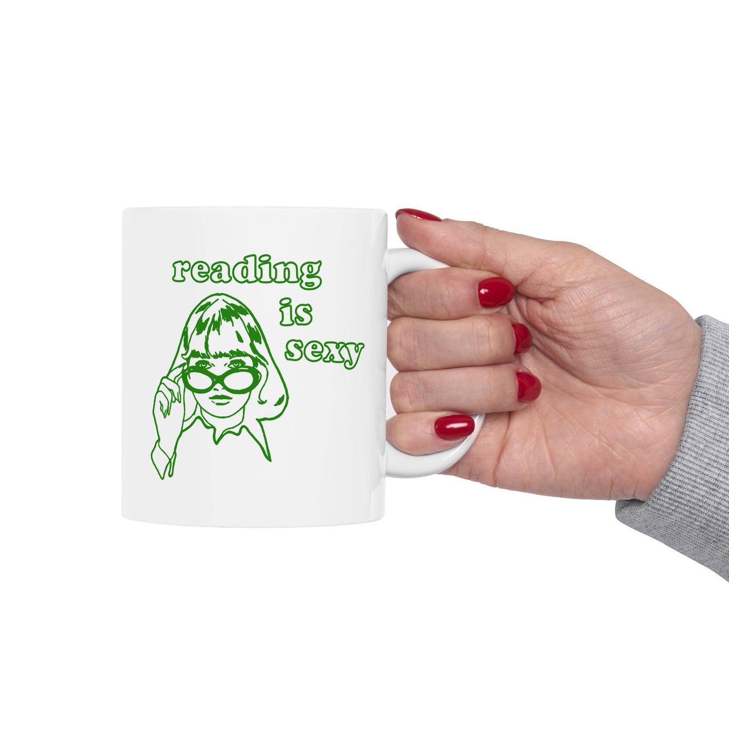 Reading Is Sexy Ceramic Mug-Gilmore Girls Inspired Cup