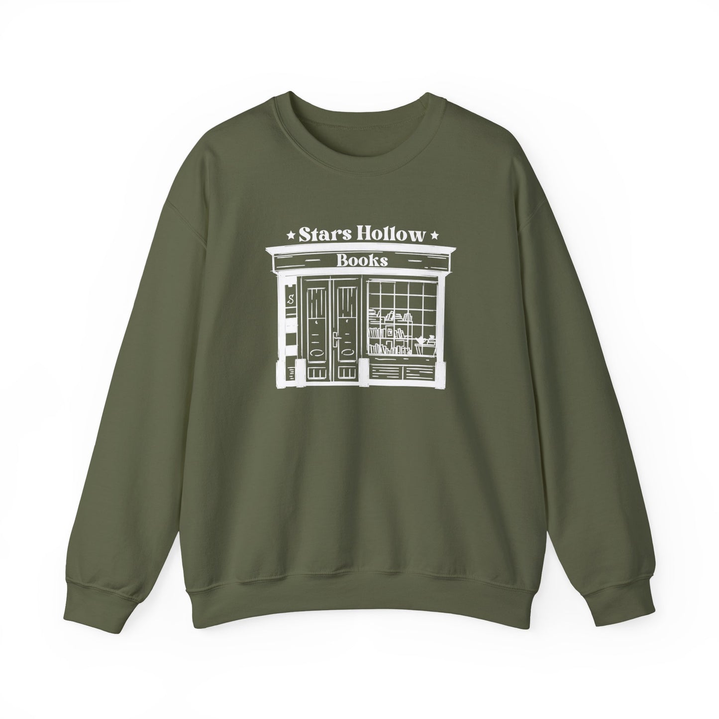 Star's Hollow Bookstore Crewneck Sweatshirt-Rory Gilmore & Book Lovers