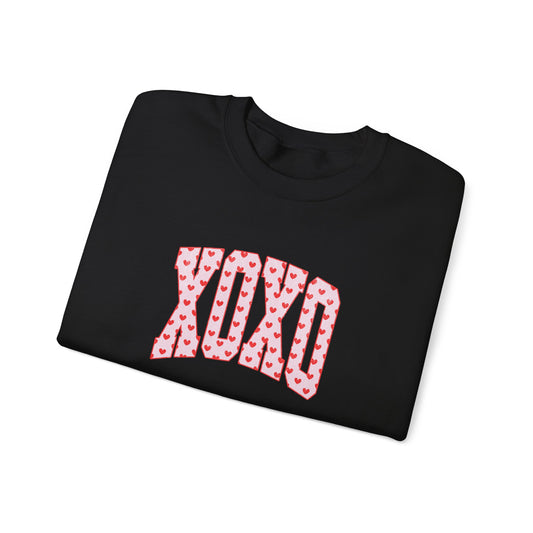 XOXO Distressed Valentine Crewneck
