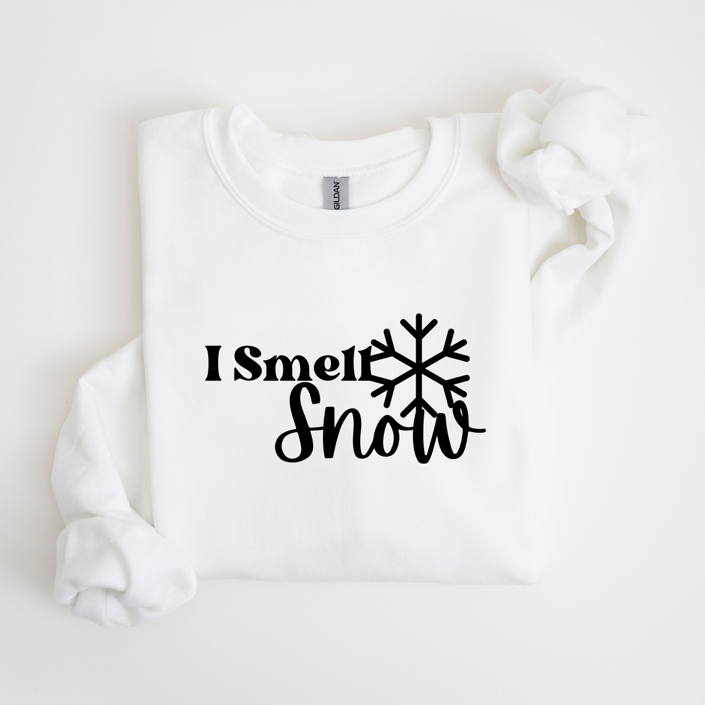 I Smell Snow Crewneck Sweatshirt–Cozy Gilmore Girls Apparel