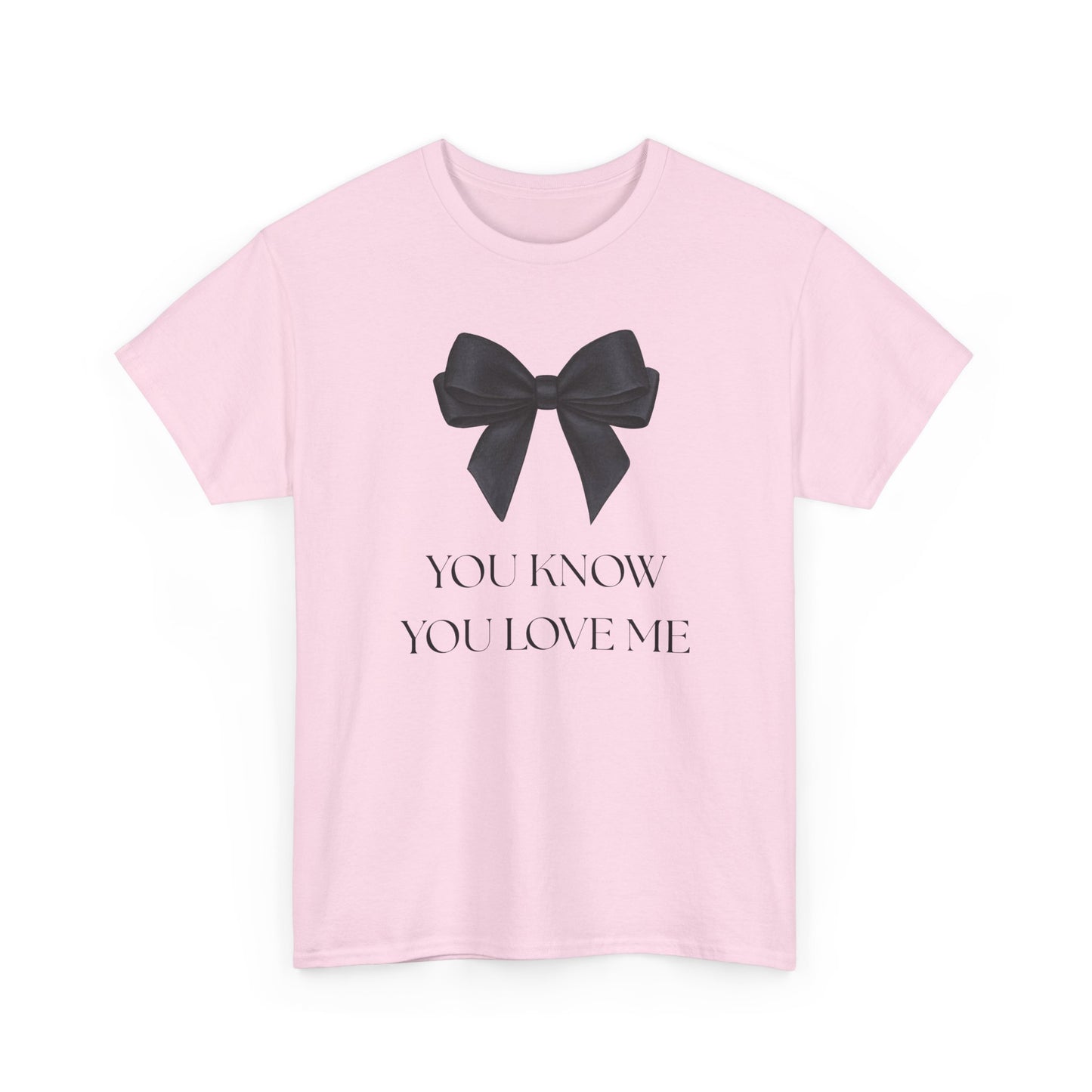'You Know You Love Me' Ribbon Tee-XOXO Gossip Girl