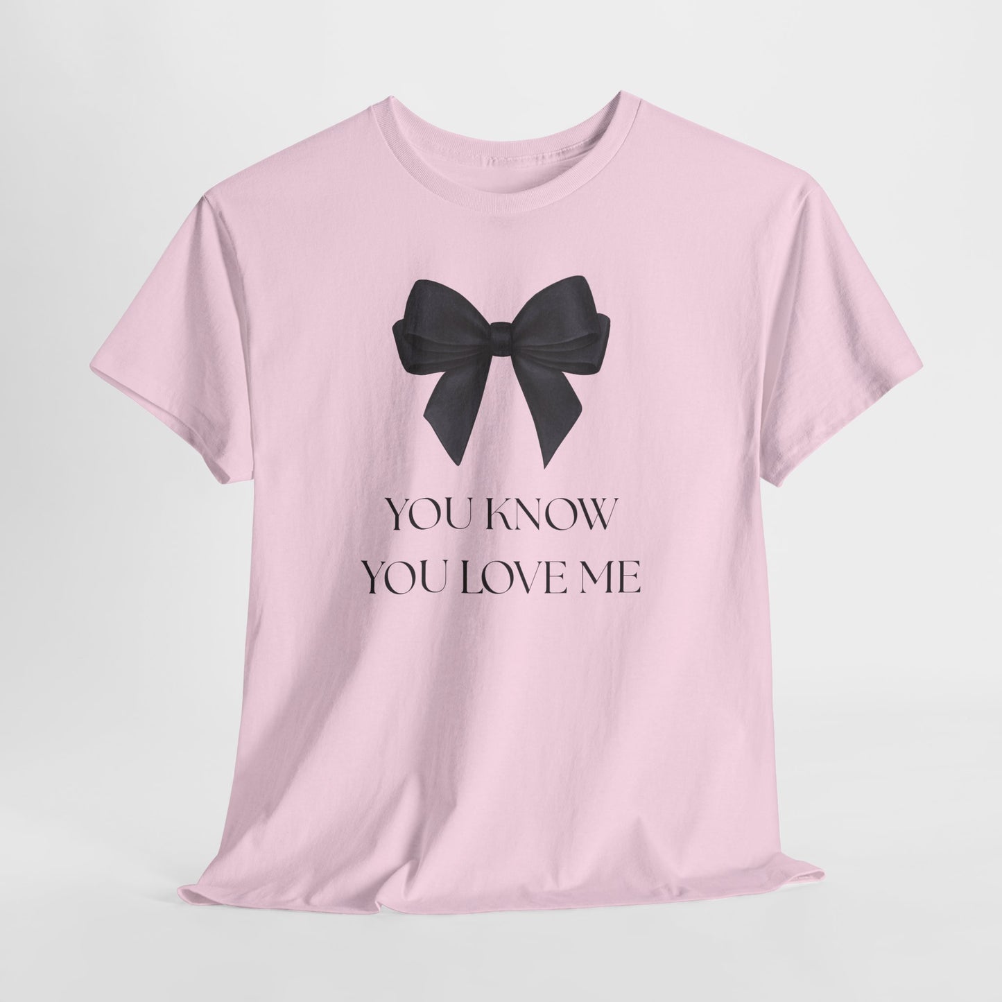 'You Know You Love Me' Ribbon Tee-XOXO Gossip Girl