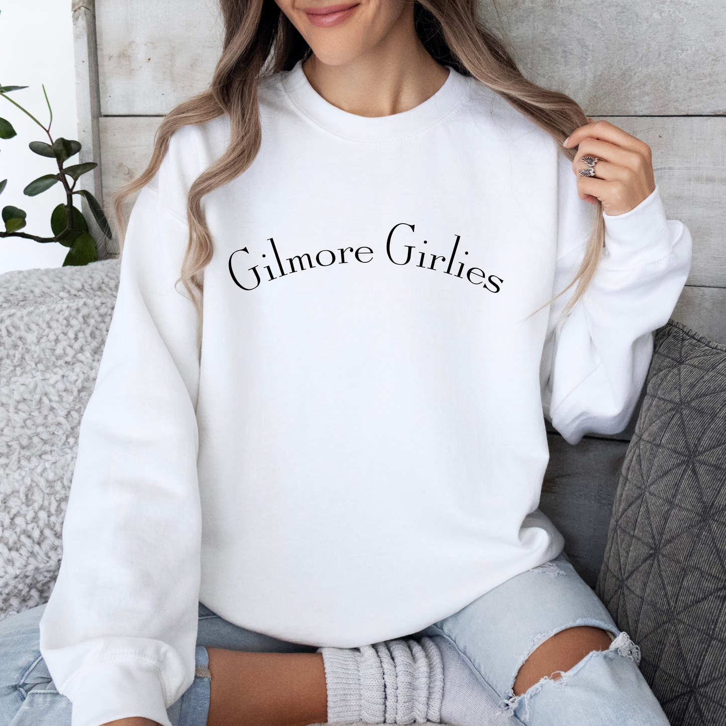 Gilmore Girlies Crewneck Sweatshirt-Gilmore Girls Apparel