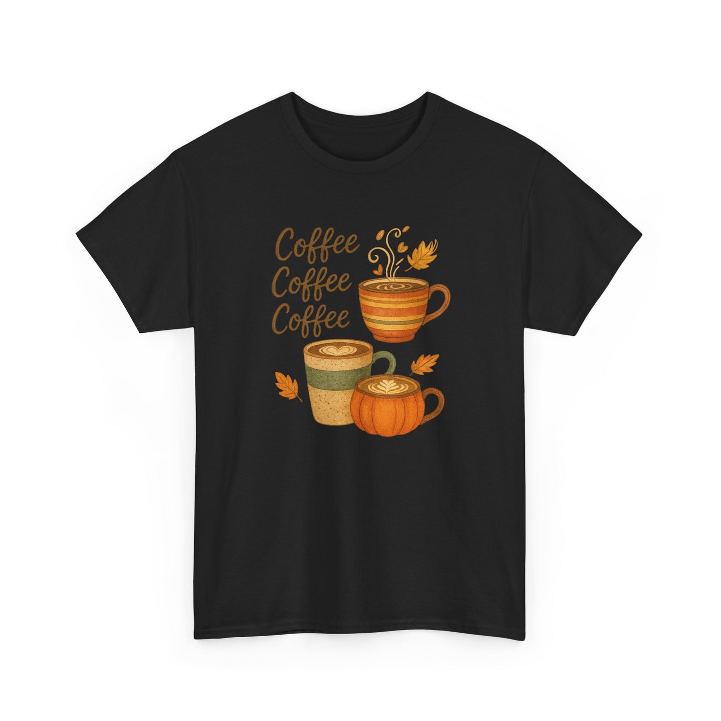 Coffee, Coffee, Coffee Tee Cozy Autumn T-Shirt-Gilmore Girls Tee