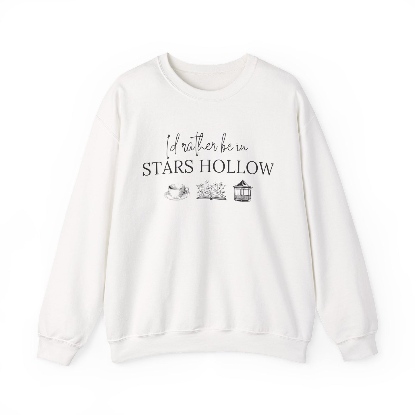 "I’d Rather Be in Stars Hollow" Crewneck-Gilmore Girls Apparel