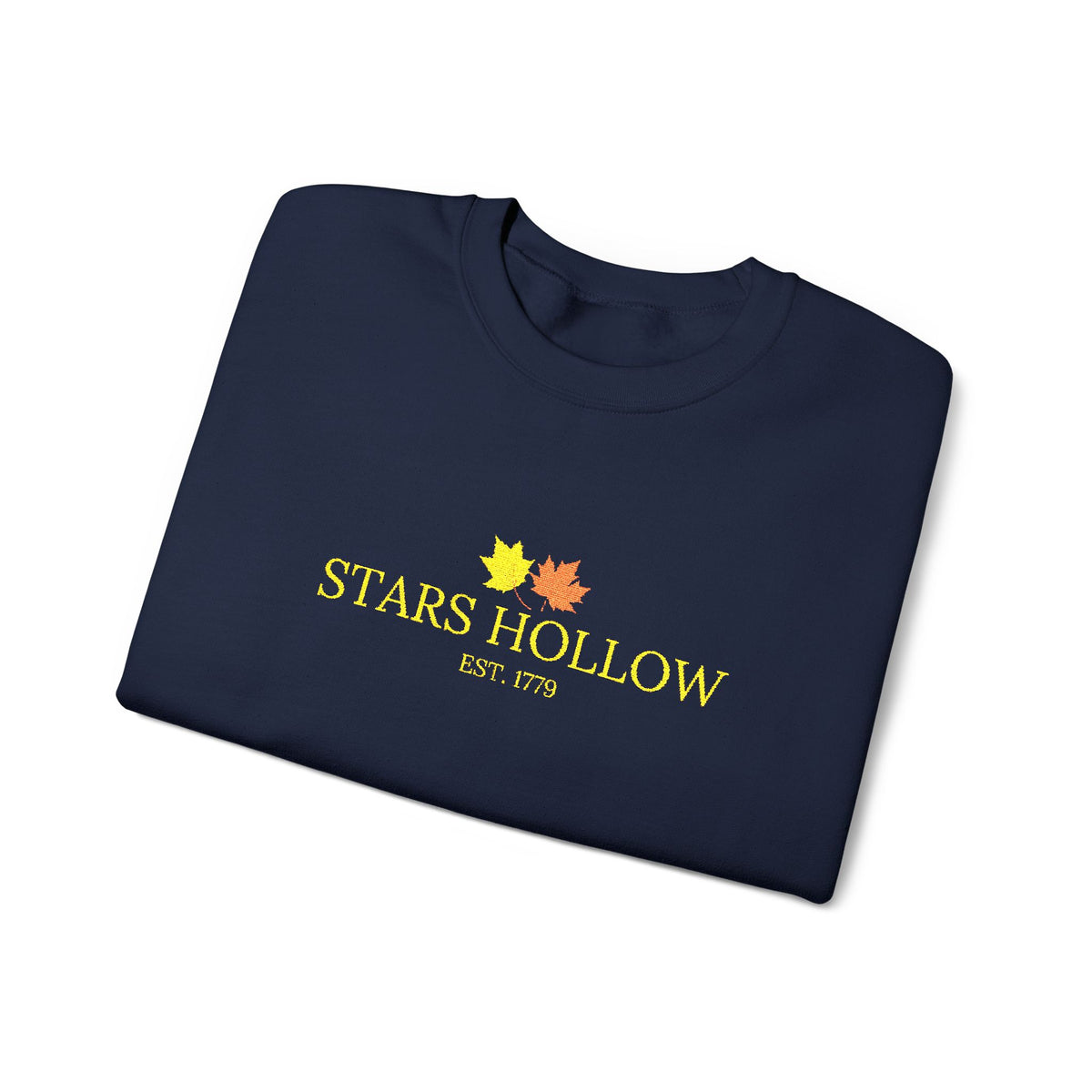 Stars Hollow Fall Embroidered Crewneck Sweatshirt