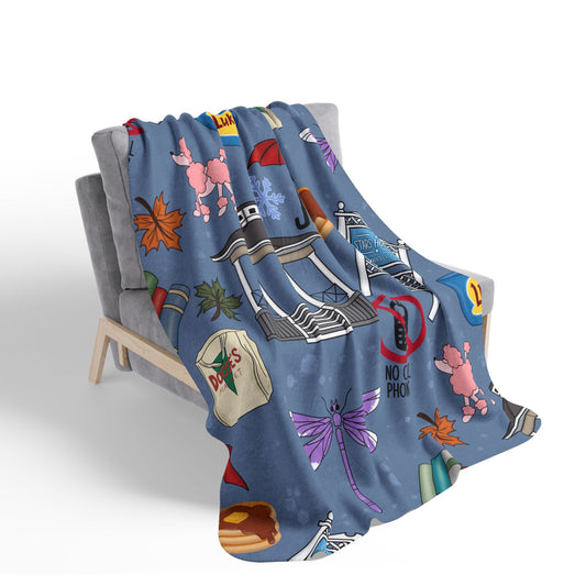Stars Hollow Essentials Sherpa Fleece Blanket
