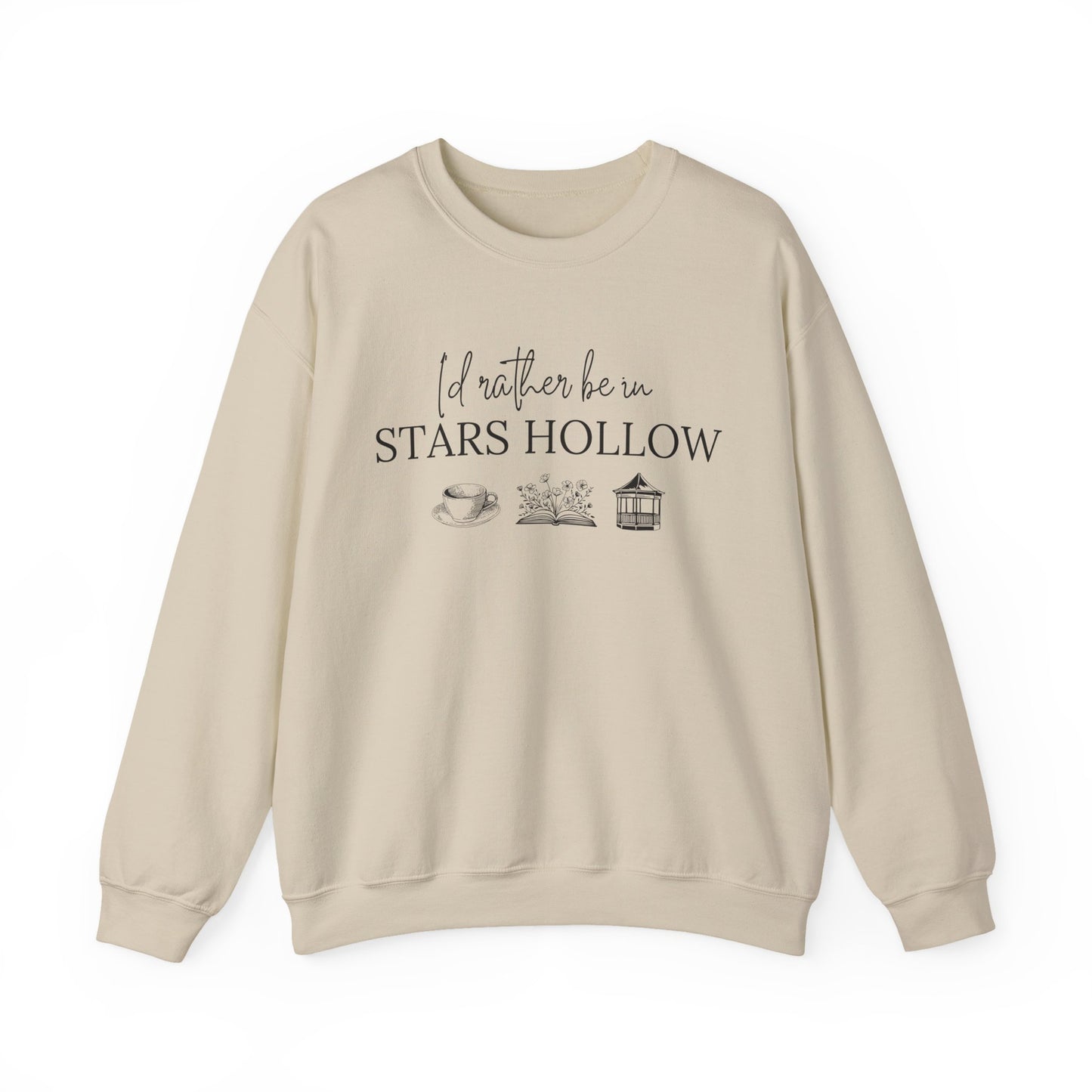 "I’d Rather Be in Stars Hollow" Crewneck-Gilmore Girls Apparel