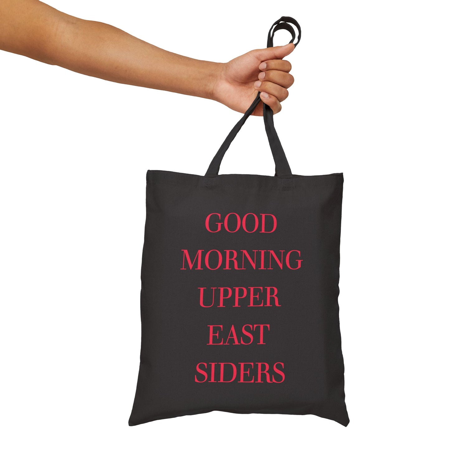 Good Morning Upper East Siders-Gossip Girl Canvas Tote Bag