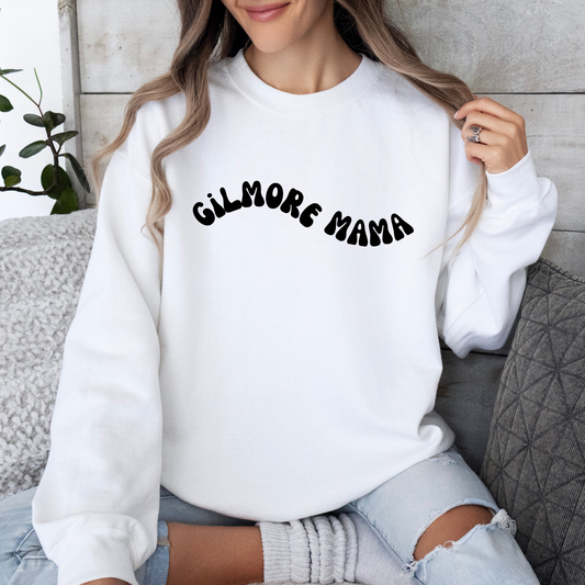 Gilmore Girl Mama Crewneck Sweatshirt-Gilmore Girl Mom Apparel