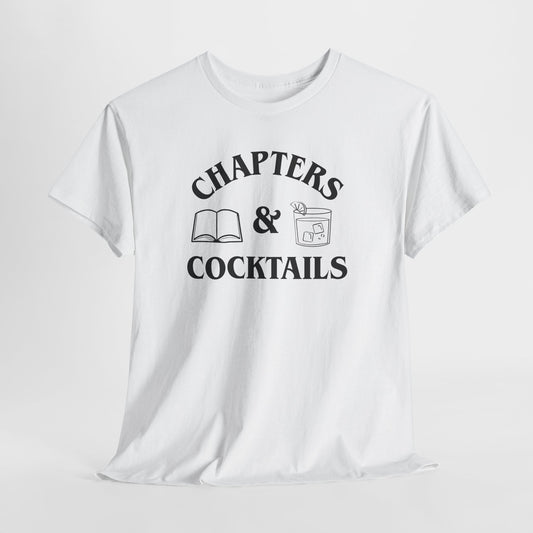 Chapters & Cocktails Tee-Bookish T-shirt