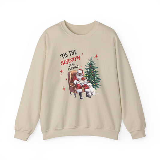 Santa’s Reading Season Crewneck-Cozy Christmas Vibes