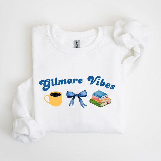 Gilmore Vibes Crewneck Sweatshirt-Gilmore Girls Apparel