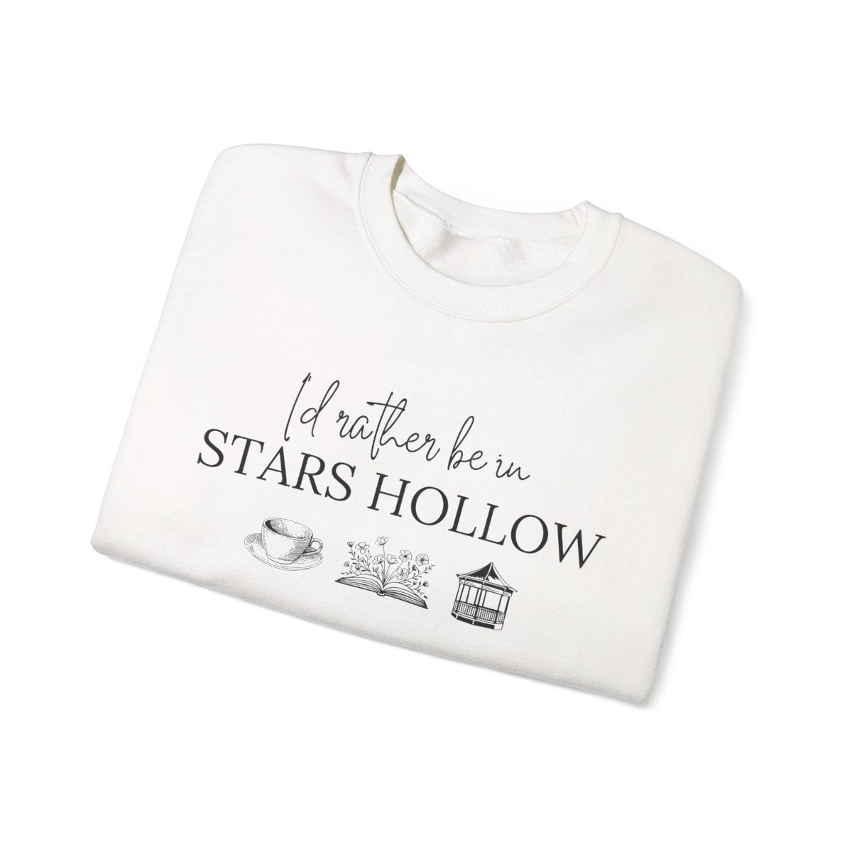 "I’d Rather Be in Stars Hollow" Crewneck-Gilmore Girls Apparel