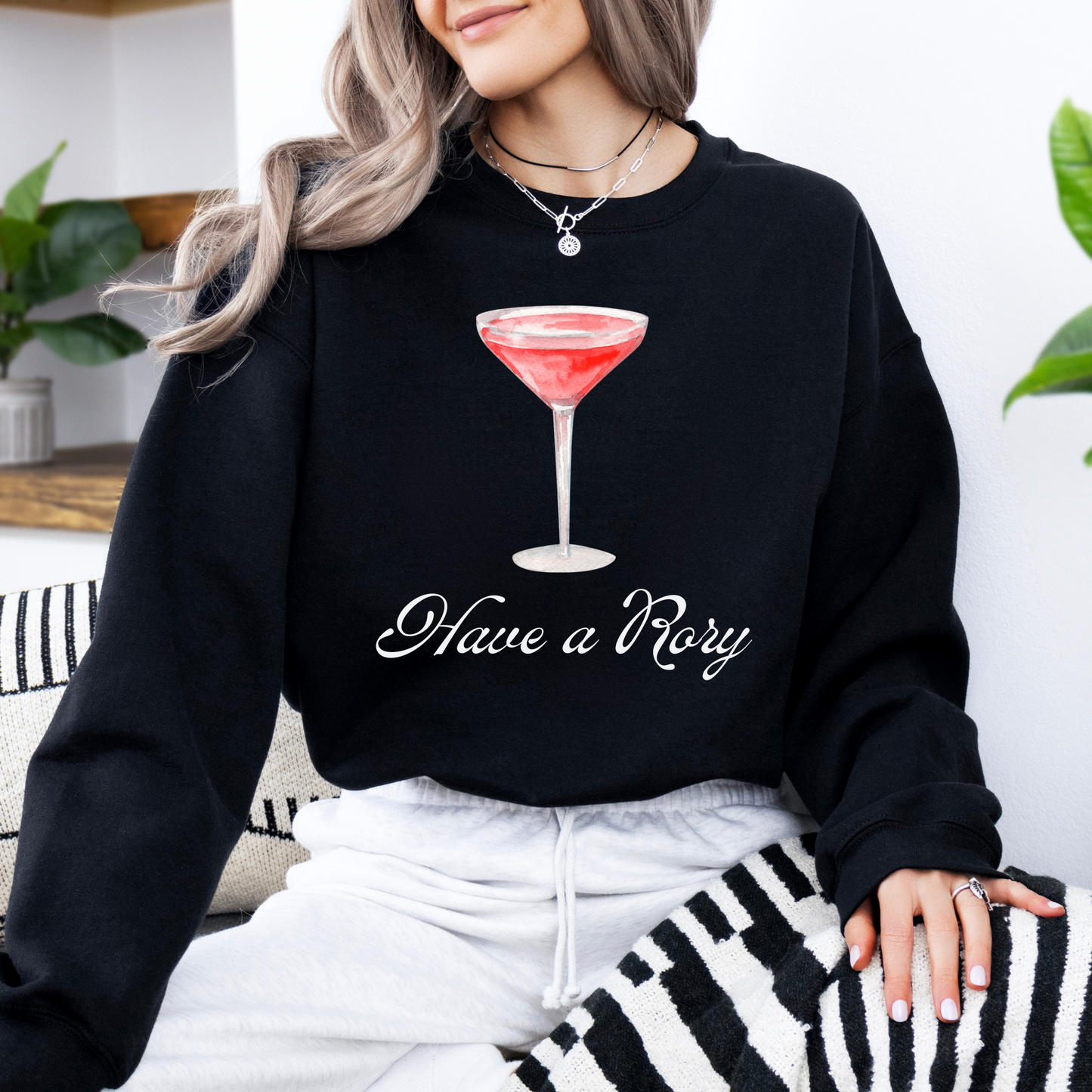 Have a Rory Crewneck Sweatshirt-Gilmore Girls Apparel