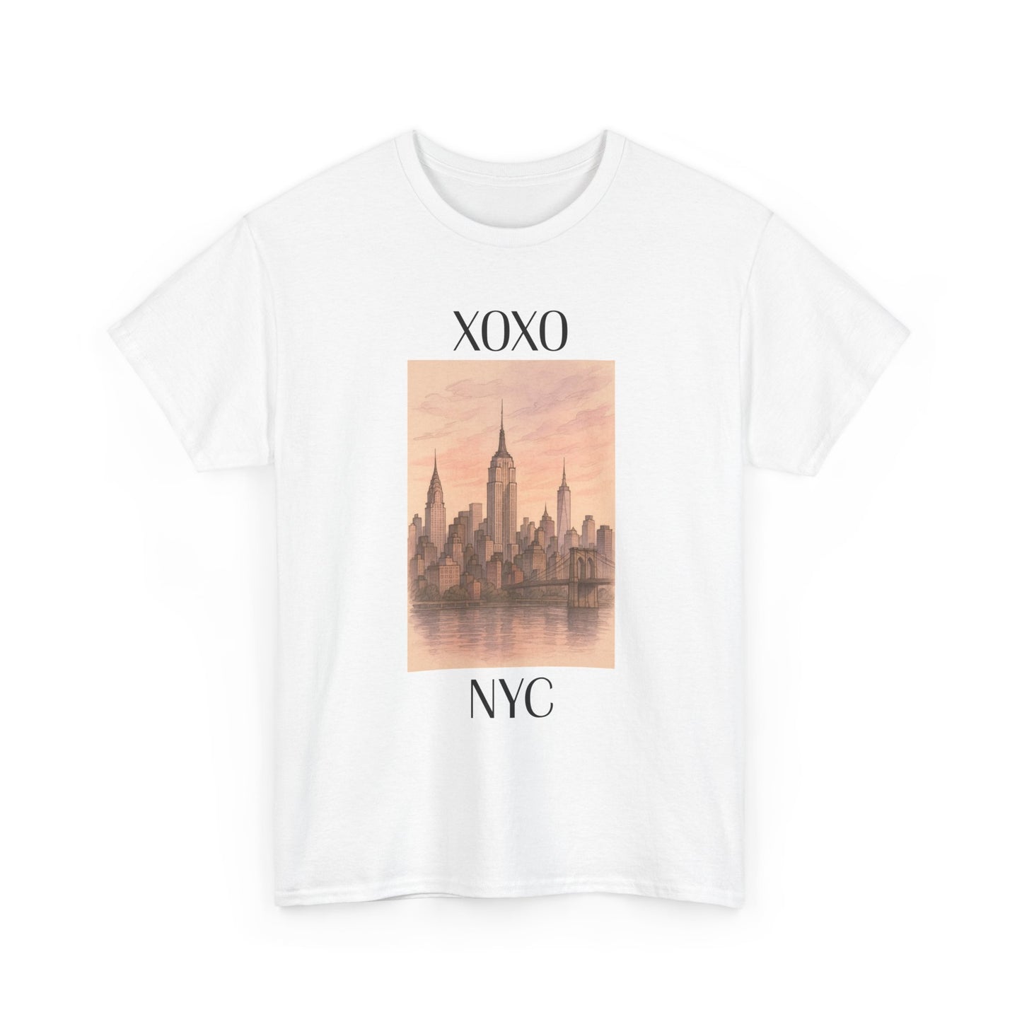 New York City Tee, XOXO NYC Shirt-Gossip Girl Inspired
