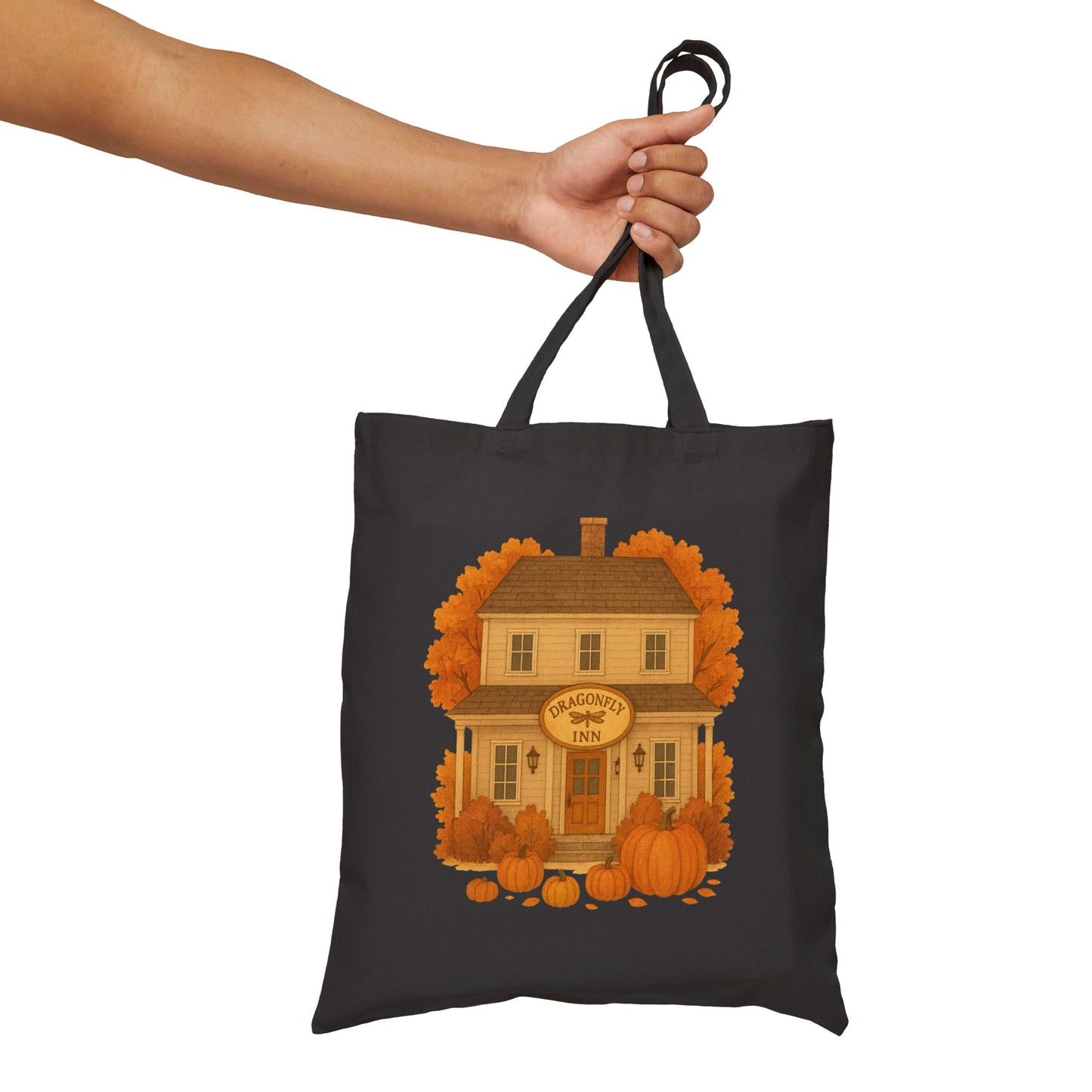 Dragonfly Inn Autumn Vibes Tote Bag-Gilmore Girls Autumn Tote