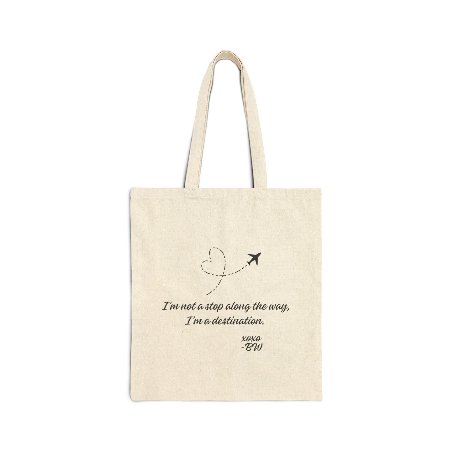 I’m Not a Stop Along the Way, I’m a Destination Tote-Gossip Girl Tote