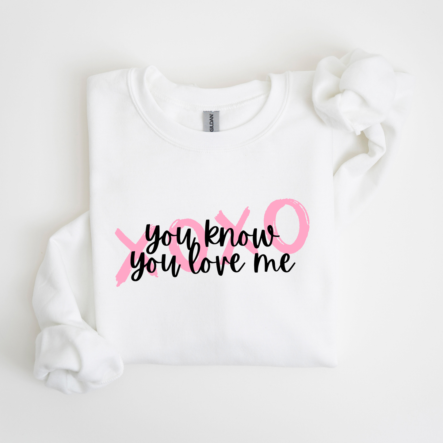 You Know You Love Me XOXO-Gossip Girl Crewneck Sweatshirt