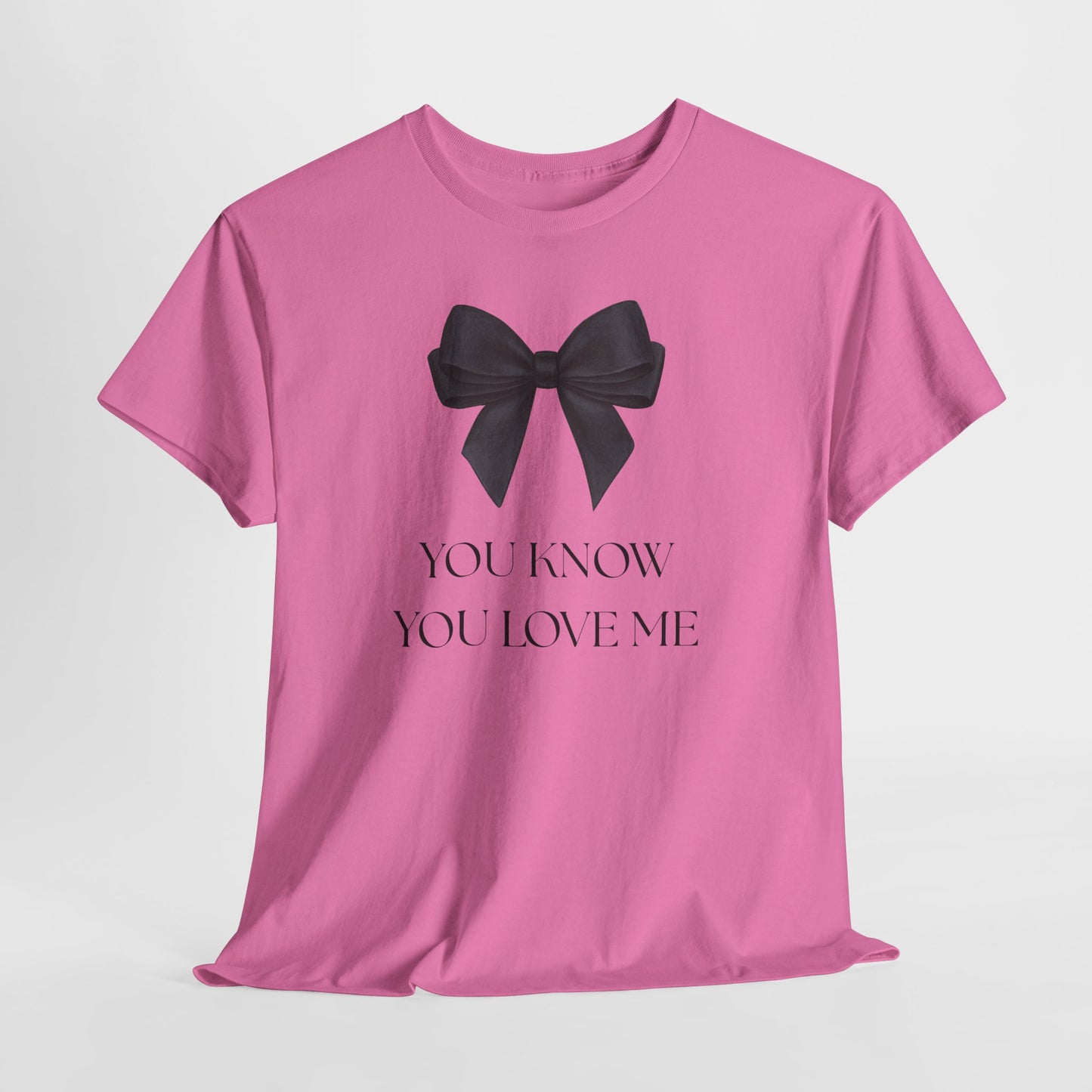 'You Know You Love Me' Ribbon Tee-XOXO Gossip Girl