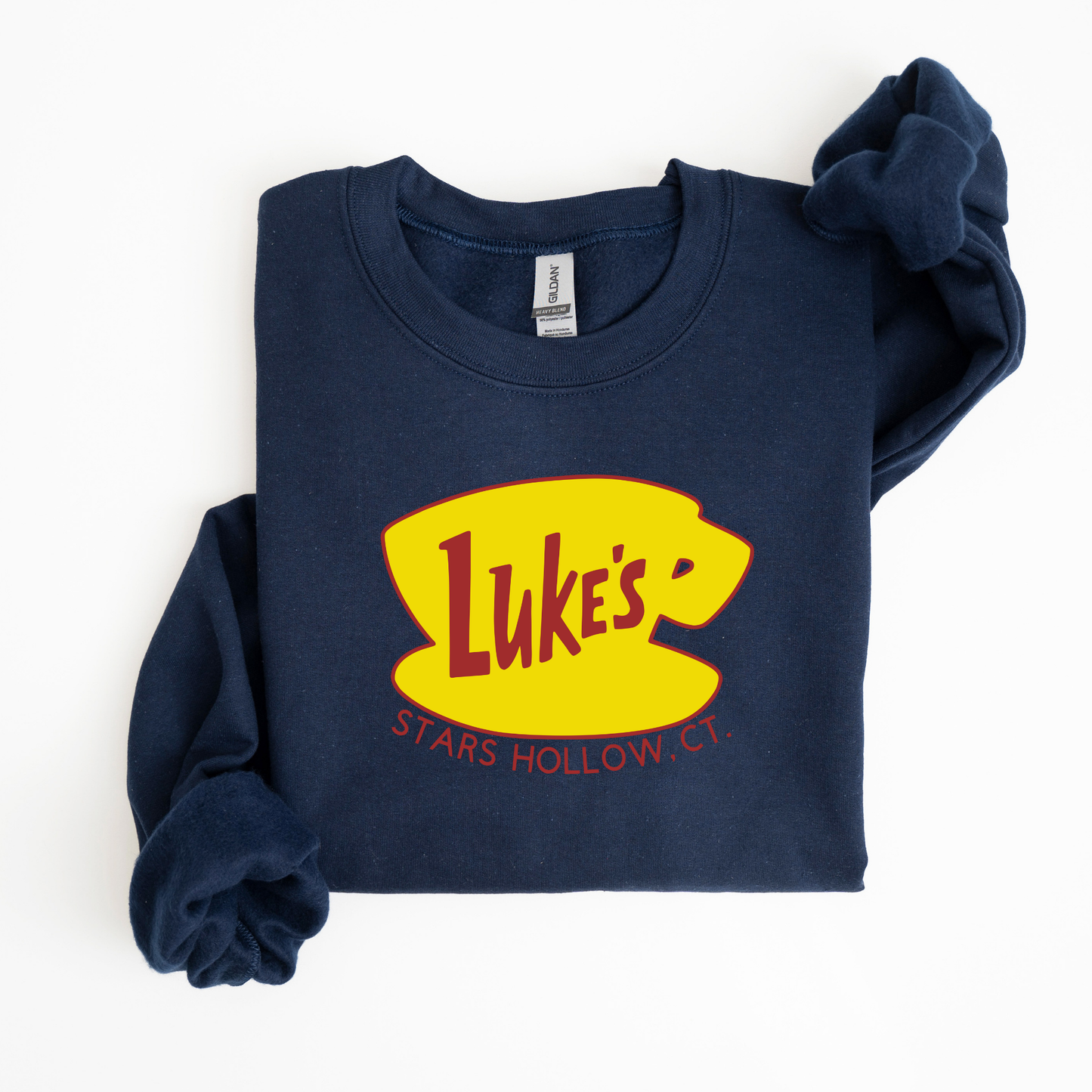 Luke's Diner Crewneck Sweatshirt-Cozy Gilmore Girls Apparel