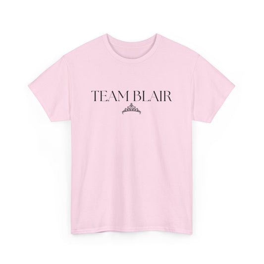 Team Blair Queen B Cotton Tee-Gossip Girl & Pop Culture Apparel