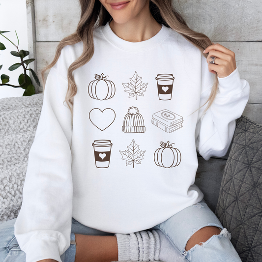 Stars Hollow Autumn Vibes Crewneck-Gilmore Girls Apparel