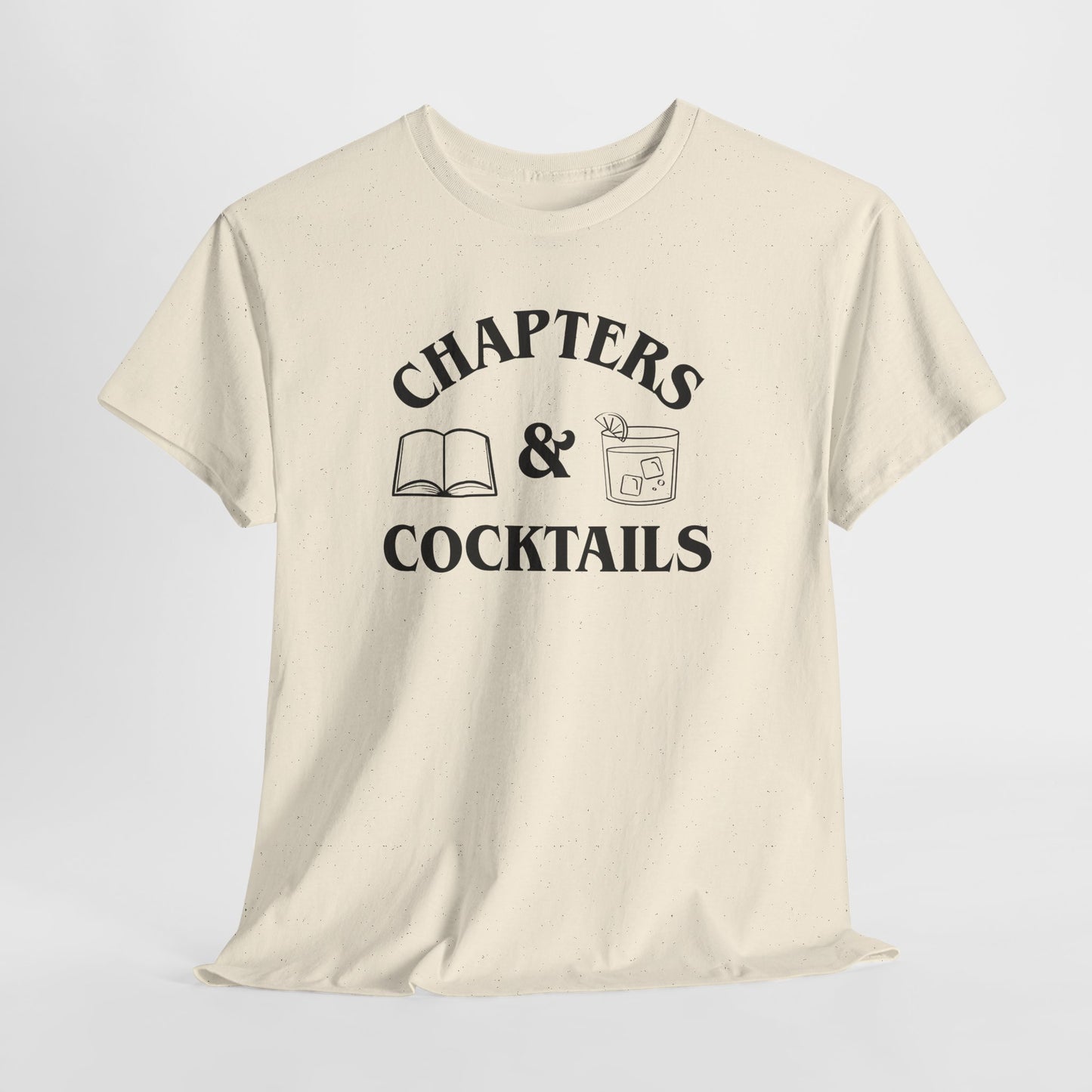 Chapters & Cocktails Tee-Bookish T-shirt