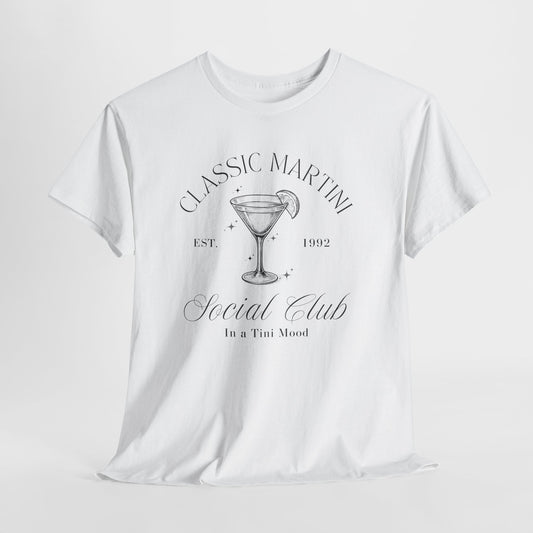 It's Tini' Time-Classic Martini Social Club T-Shirt