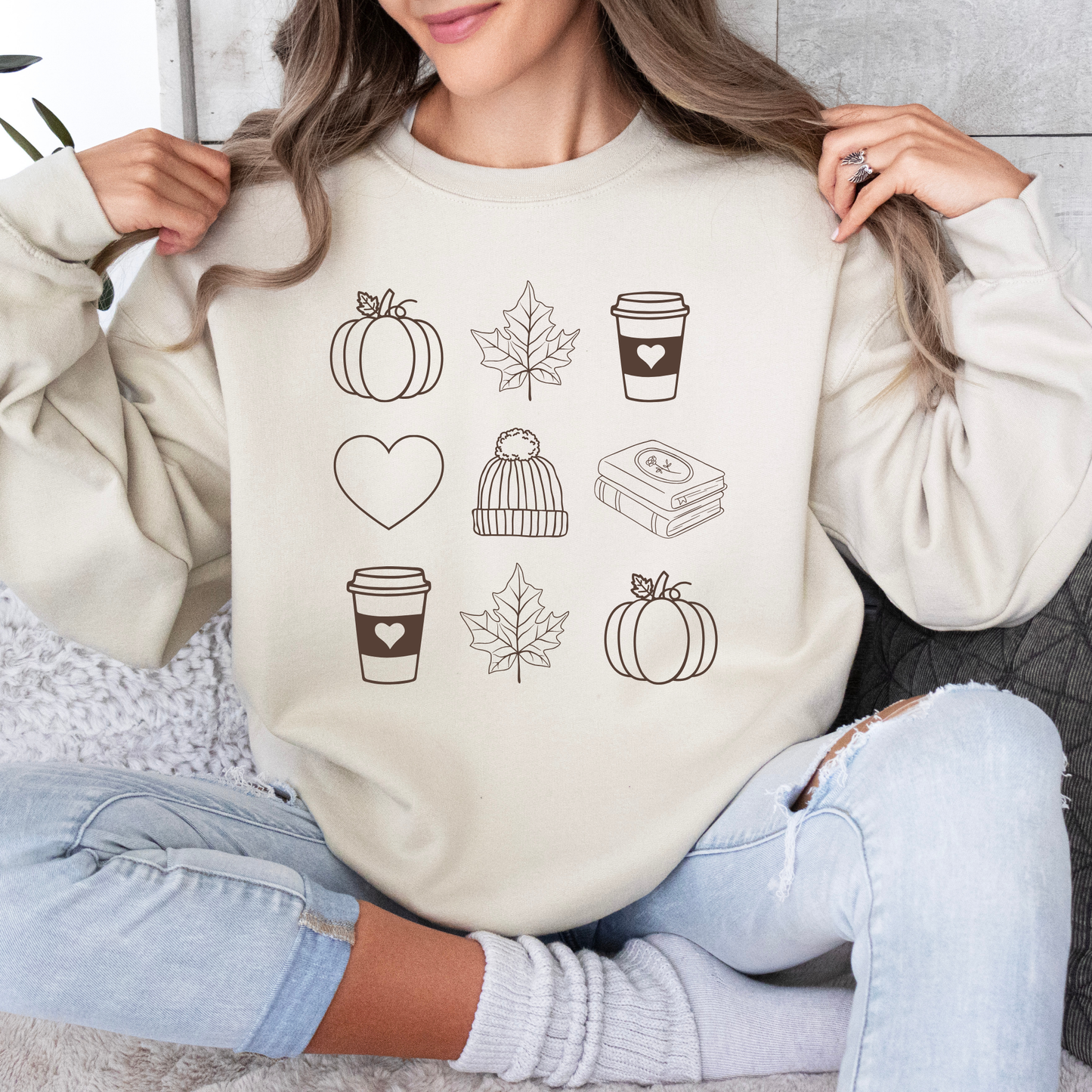 Stars Hollow Autumn Vibes Crewneck-Gilmore Girls Apparel
