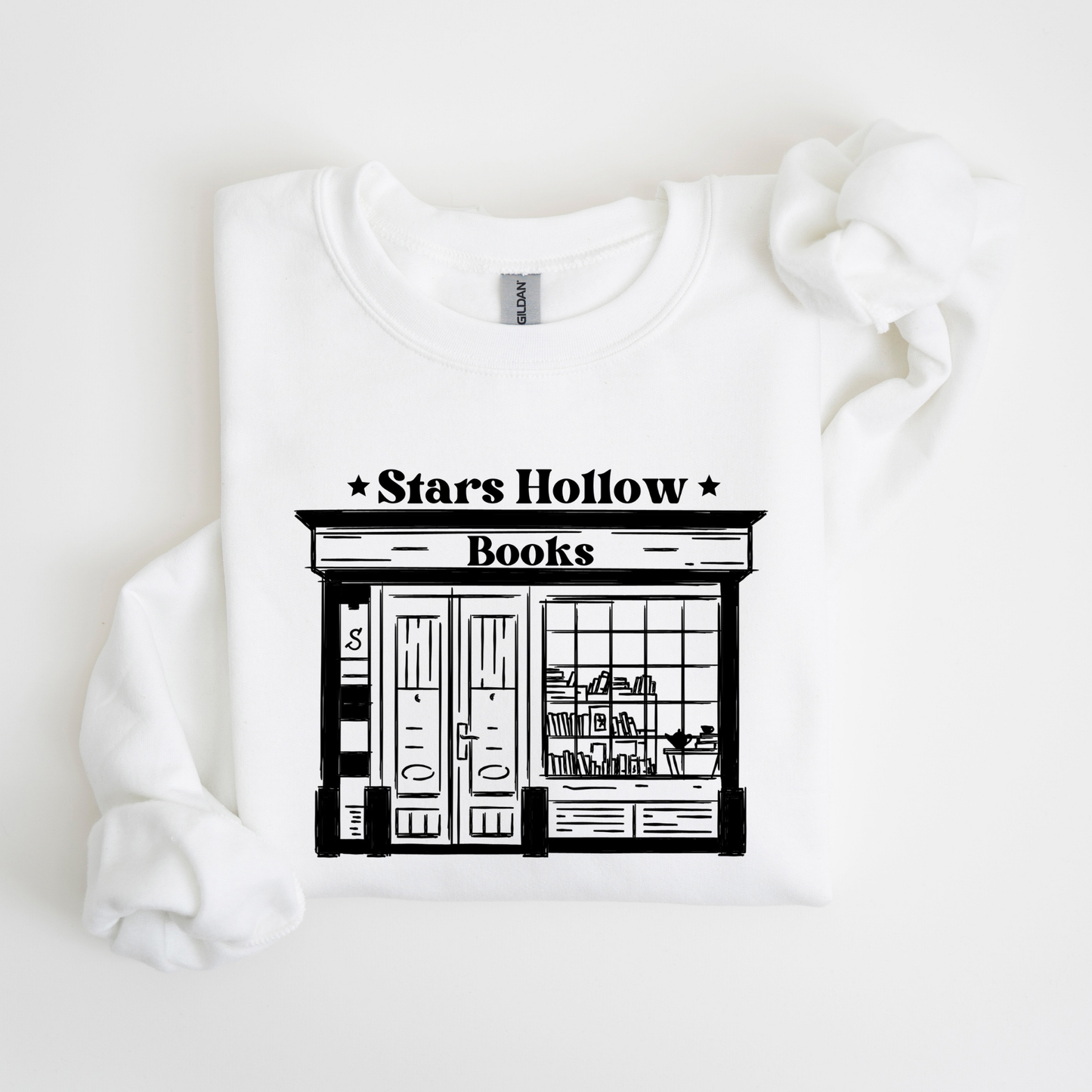 Star's Hollow Bookstore Crewneck Sweatshirt-Rory Gilmore & Book Lovers