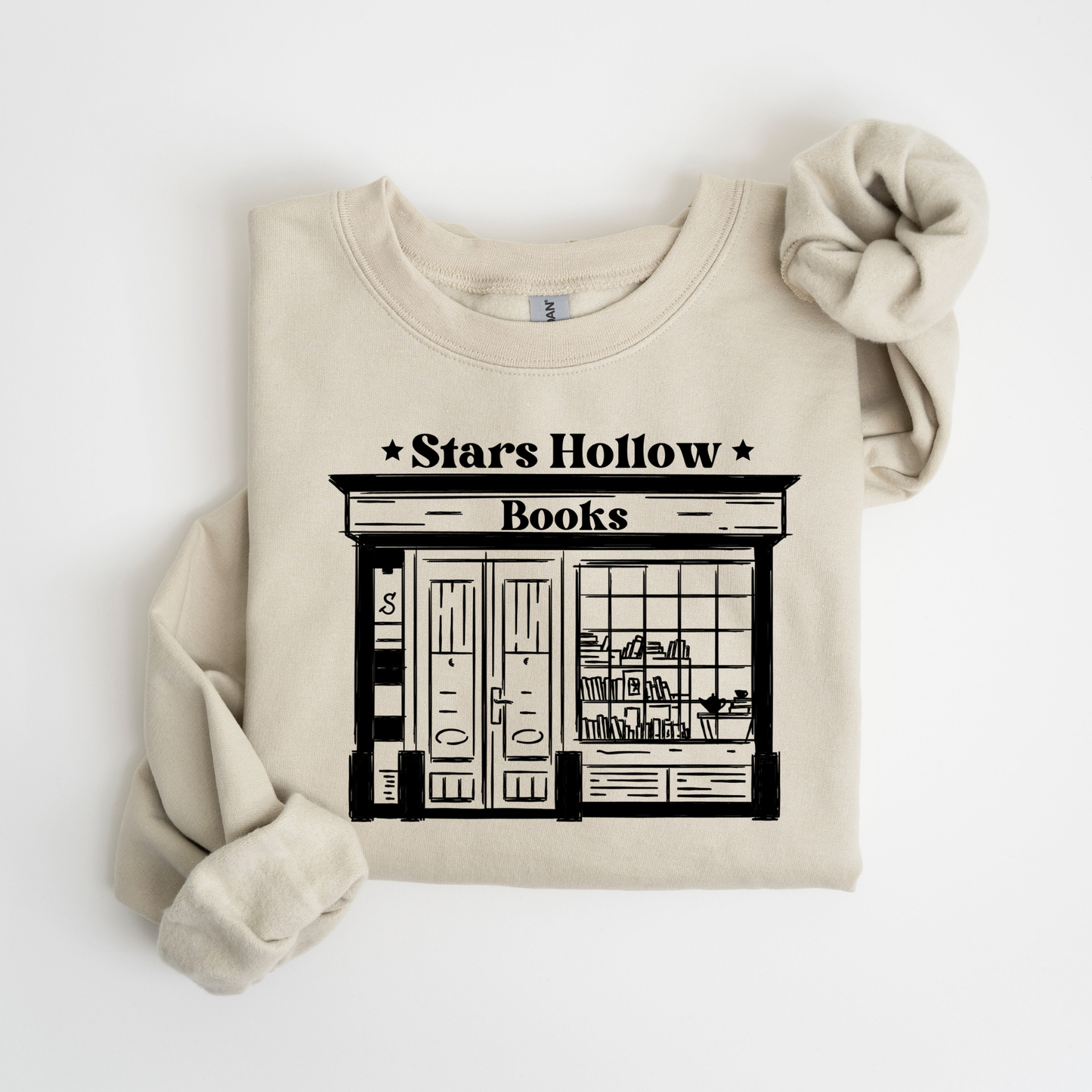 Star's Hollow Bookstore Crewneck Sweatshirt-Rory Gilmore & Book Lovers