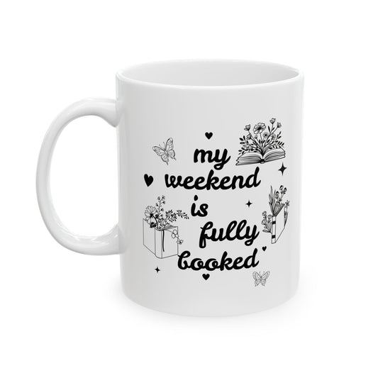 Butterfly Reader Ceramic Mug