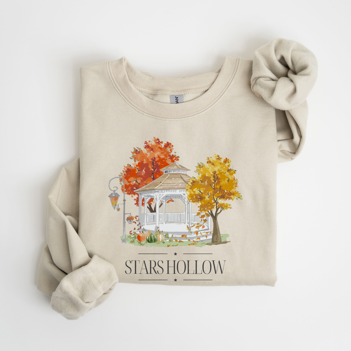 Stars Hollow Gazebo Crewneck Sweatshirt-Gilmore Girls Apparel