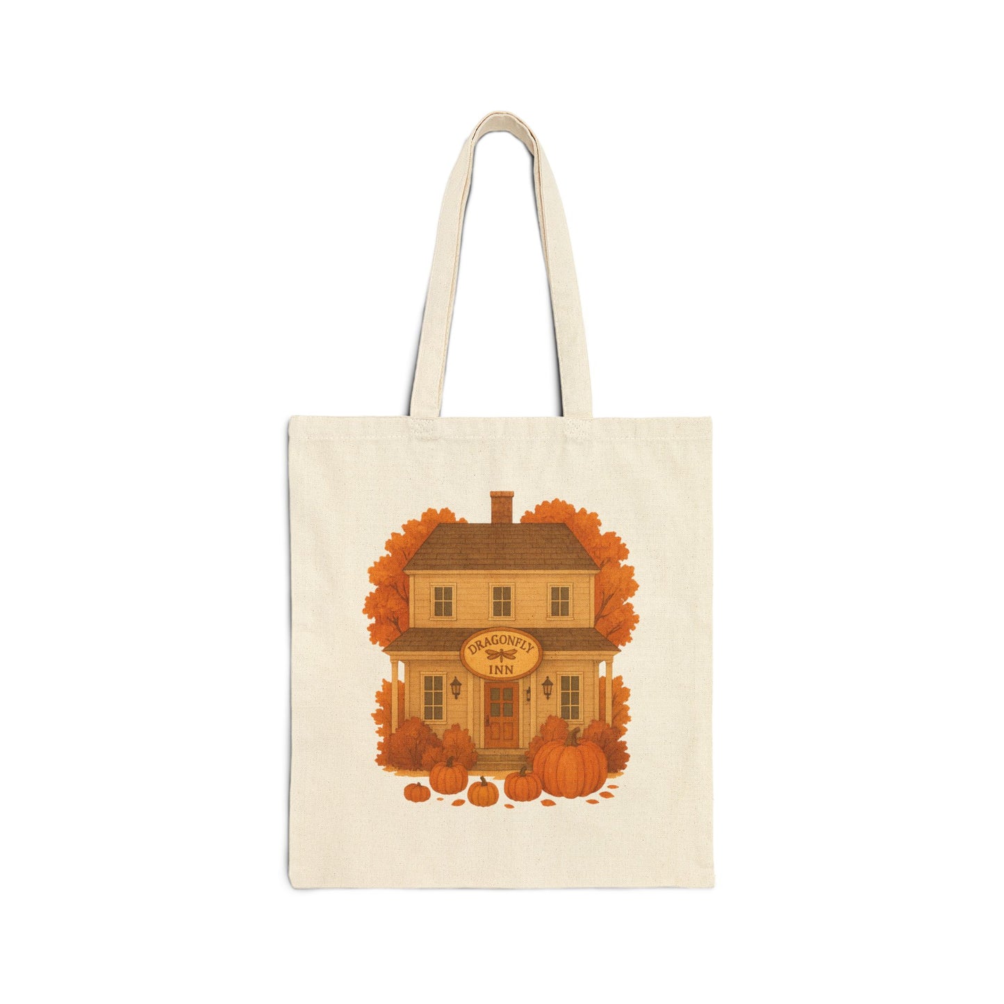 Dragonfly Inn Autumn Vibes Tote Bag-Gilmore Girls Autumn Tote