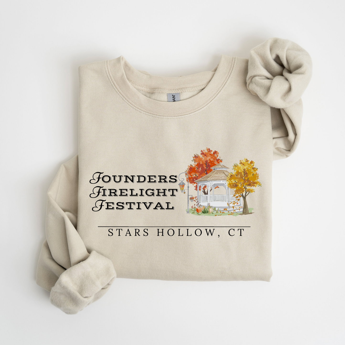 Founders Firelight Festival Crewneck Sweatshirt-Gilmore Girls Apparel