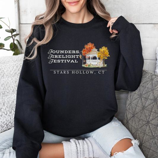 Founders Firelight Festival Crewneck Sweatshirt-Gilmore Girls Apparel